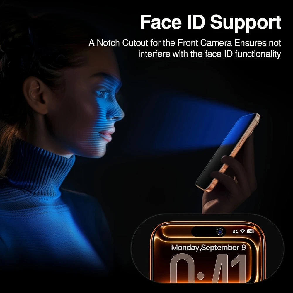NNBILI 1PCS Anti-Spy Glass,for iPhone 18 17 16 15 14 13 12 11 Pro Max 12 13 Mini 18 16 17 Pro X XS XR  Privacy Screen Protector