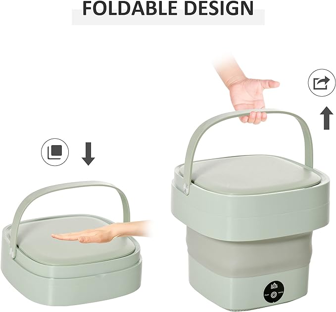 Laundry Machine Foldable Mini